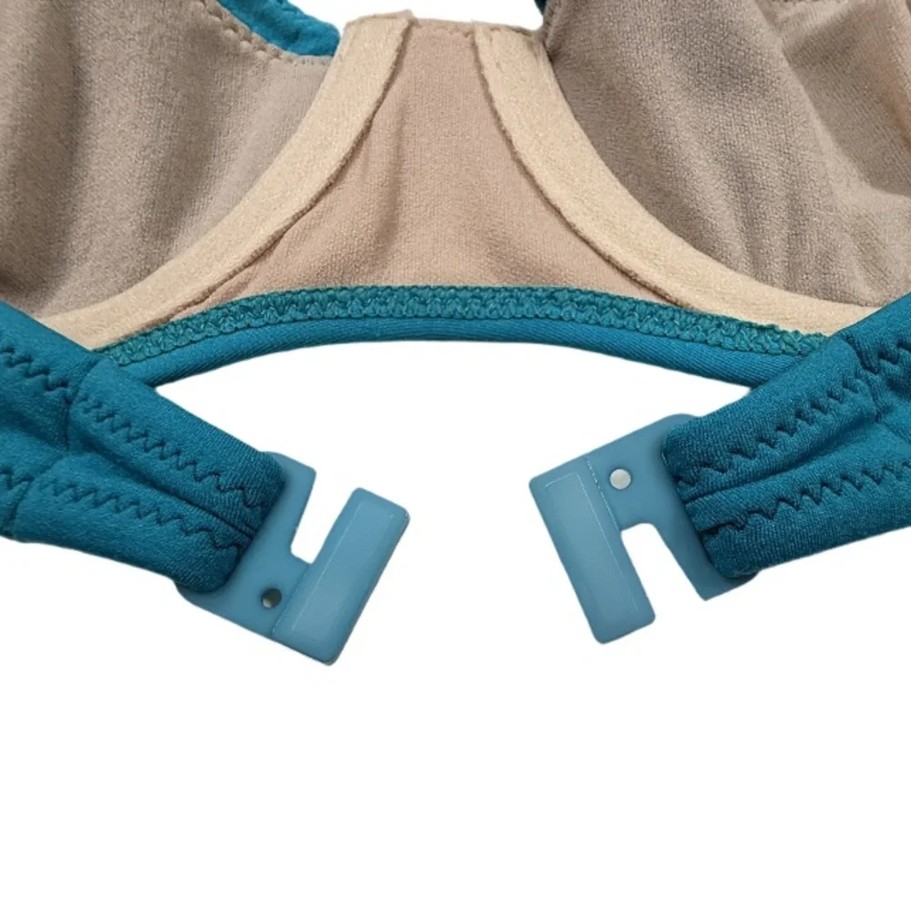 LA PERLA | Bandeau Bikini Top Luxury Italian Swimwear Beach Resort Vacation